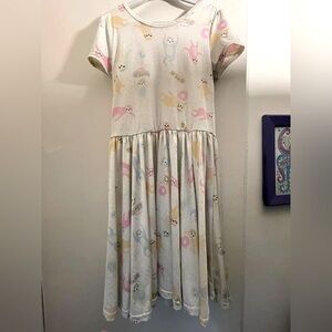 DotDot smile cap sleeve dress